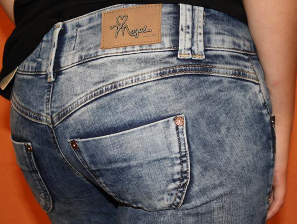 mogul Jeans mit auffälliger Waschung