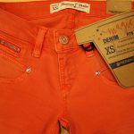 Colordenim in orange